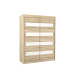 Spinta ADRK Furniture Martinez, ąžuolo spalvos/balta