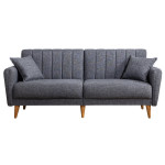 Sofa Artie Aqua, tamsiai pilka