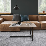 Kavos staliukas Merideths, rudas/juodas