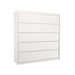 Spinta ADRK Furniture Esteva, balta