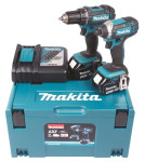 Įrankių rinkinys Makita DLX2127MJ (DDF482+DTD152) 18 V 2x4,0 Ah akum.