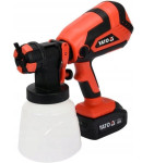 Akumuliatorinis dažų purkštuvas YATO,18V, 4Ah, YT-82765