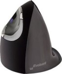Evoluent VerticalMouse D Large, juoda/pilka