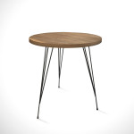 Staliukas Kalune Design Sandalf, tamsiai rudas