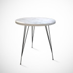 Staliukas Kalune Design Sandalf, baltas/juodas