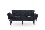 Sofa Kalune Design Nitta Triple, juoda