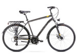 Miesto/trekingo dviratis Romet Wagant 2 28" 2022, pilkas