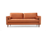 Trivietė sofa Kalune Design Rome, oranžinė