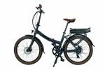 Sulankstomas elektrinis dviratis Blaupunkt Frida 24", pilkas