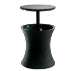 Keter Baras- butelių aušintuvas Rattan, antracito spalvos