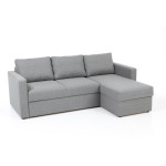 Universalus minkštas kampas Mia, mėlynas