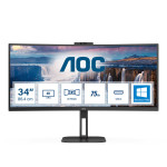 AOC CU34V5CW/BK 34' VA WQHD 100 Hz 300 cd/m²