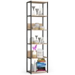 Lentyna Akord Loft, 50x32x192 cm, juoda/ruda