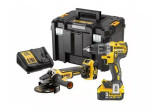 Įrankių rinkinys DeWalt DCK2020P2T-QW (DCG405 + DCD791) 18 V 2x5,0 Ah akum.