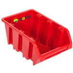 Plastikinė dėžutė Botle 290x200x150 mm, raudona
