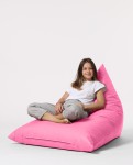 Sėdmaišis Pyramid Big Bed Pouf, rožinis