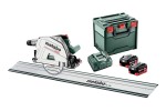 METABO. PILLAR MACHINE KT 18 LTX 66 BL 2x8.0Ah LiHD + RAIL FS 160