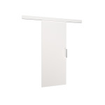 Stumdomos durys nišai ADRK Furniture Pixi 76, baltos