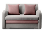 Sofa Ario, pilkos/rožinės spalvos