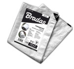 Armuotas sodo tentas Bradas Leno Cristal, 10 x 12 m, 100 g/m²