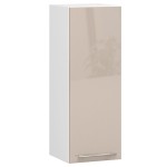 Virtuvinė spintelė Akord Oliwia W30, balta/ruda