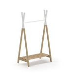 Drabužių kabykla Aatrium Kiddy, 50x74x131 cm, balta