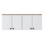 Spintelė Asir, 120x46,8x42,5cm, balta