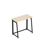 Sulankstomas rašomasis stalas Mark Adler Leader 1.5, juodas