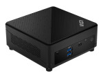 MSI Cubi 5 12M-004EU Intel® Core™ i3 i3-1215U 8 GB DDR4-SDRAM 256 GB SSD Windows 11 Pro Mini PC Mini kompiuteris Juoda