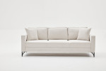 Trivietė sofa Atelier Del Sofa Berlin, smėlio spalvos