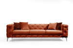 Trivietė sofa Atelier Del Sofa Como, oranžinė