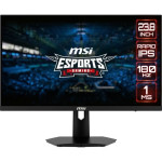 Žaidimų kompiuterių ekranas - MSI - 23,8" - FHD - 180Hz - Greitas IPS ekranas - 1ms - G244F E2