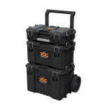 Įrankių dėžės rinkinys ant ratukų Keter DIY ROC Pro Gear 2.0 Mobile System, 64,8x47,8x87,2cm