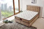 Čiužinys Bamboo 200x200 cm Double Size Middle Firm Mattress