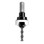 CMT GILINTUVAS SU GRĄŽTU IR FIKSATORIUMI 5 MM / 45° S10 MM HM DEŠINYSIS FREZAS