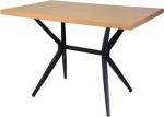 Stalas Elin, 120x80x75 cm, rudas