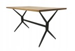 Stalas Elin, 160x90x75 cm, rudas