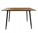 Stalas Ivor, 160x90x75 cm, rudas