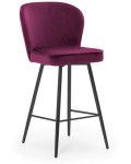 Baro kėdė Wood Garden Aine, violetinė