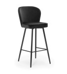 Baro kėdė Wood Garden Aine, juoda