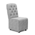 Valgomojo kėdė Wood Garden Andero, pilka