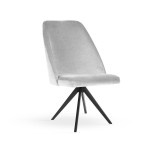 Valgomojo kėdė Wood Garden Bosfor Twist, pilka