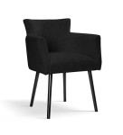 Valgomojo kėdė Wood Garden Braga, juoda