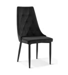 Valgomojo kėdė Wood Garden Caren II, juoda