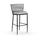 Baro kėdė Wood Garden Hordia, pilka