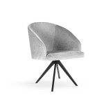 Valgomojo kėdė Wood Garden Korfu Twist, pilka