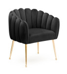 Valgomojo kėdė Wood Garden Lili, juoda