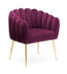 Valgomojo kėdė Wood Garden Lili, violetinė