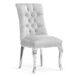 Valgomojo kėdė Wood Garden Lord Glamour, pilka