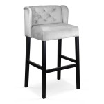 Baro kėdė Wood Garden Manchester, pilka